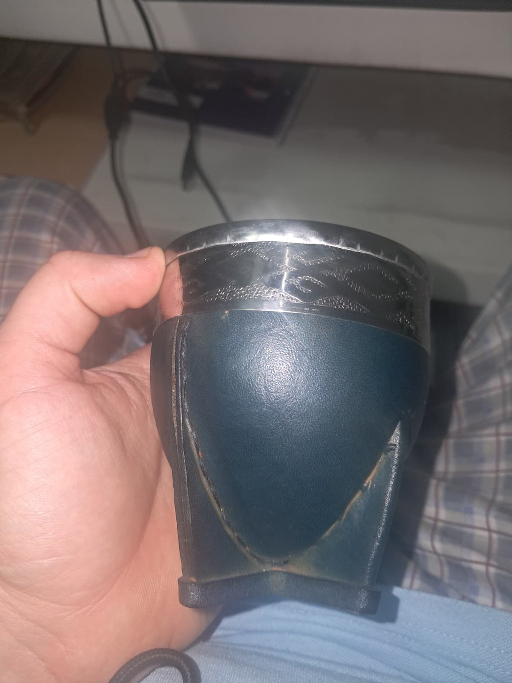 Kit Rutero Moderno: Mate Imperial de Vidrio + Bombilla de Alpaca Premium